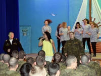 Праздничный концерт для военнослужащих