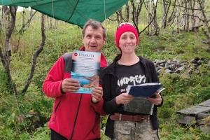  «СевМорСубботник» в губе Средняя