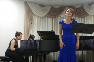 Маргарита Герасименко, вокал и Мария Макарова, фортепиано
