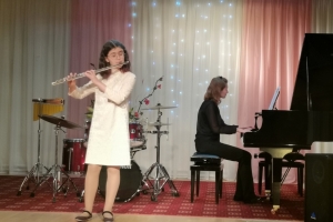 Вера Лобанова, флейта (конц. Федорова М.М.)