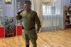 Вадим Чвертко в роли Василия Теркина