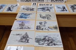 Рисунки военного художника (предоставлены с его разрешения Ольгой Шавериной)