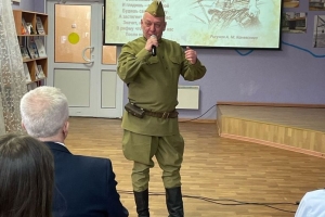 Вадим Чвертко в роли Василия Теркина