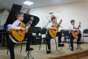 Трио гитаристов, ДМШ № 6 г. Мурманск