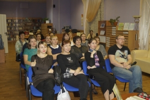 Участники онлайн-встречи с российским писателем Татьяной Шахматовой