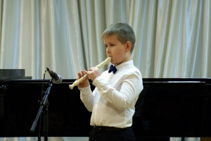 Никита Бедлинский, блок-флейта