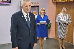 Поздравление от председатель Совета депутатов ЗАТО г. Североморск Алексеева Евгения Платоновича