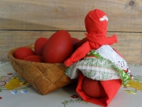 Мастер-класс по изготовлению тряпичной народной куклы «Пасха»
