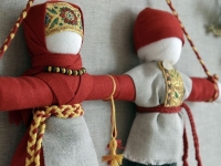 «Неразлучники» традиционная народная кукла