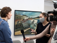 Открытие выставки молодых художников Мурманской области «Море»