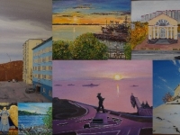 Благотворительная АРТ-выставка-продажа полотен студии североморских художников  «Ультрамарин»